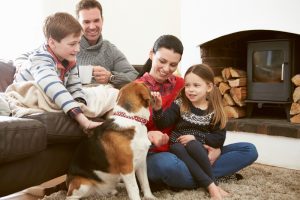 family-with-wood-stove